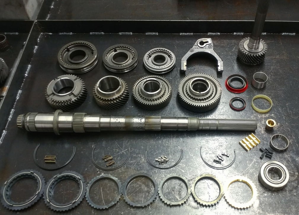 Tremec T56 & TR6060 Upgrades for Increased Performance - Texas Drivetrain Performance t56 disassembled upgrades